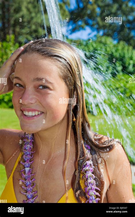 adolescents in bikinis